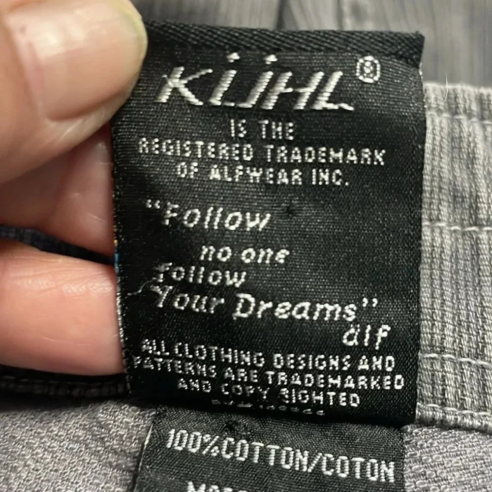 Kuhl revolvr hiking pants pin striped